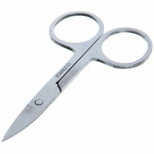 ножницы маникюрные premax ringlock manicure scissors 04px007 Ножницы маникюрные в чехле «Manicure set», широкие, овальные кольца, 9см