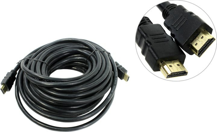 Кабель HDMI-HDMI 10м Exegate EX194337RUS - фото №3