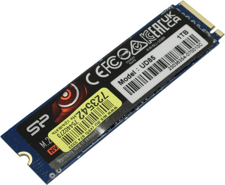 Накопитель SSD M.2 Silicon Power 1.0TB UD85 (SP01KGBP44UD8505) - фото №9