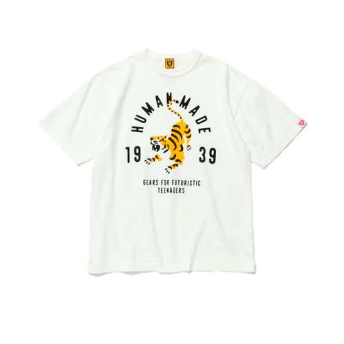 Футболка HUMAN MADE Tiger Graphic #3 T-Shirt, размер L, белый