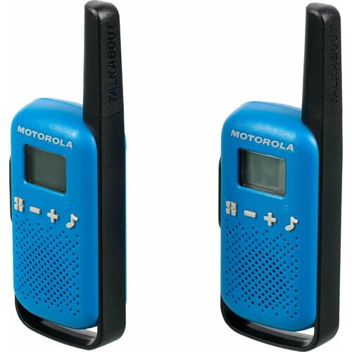 Комплект раций Motorola Talkabout T42 8кан. до 4км компл:2шт AAA синий/черный (MT198)