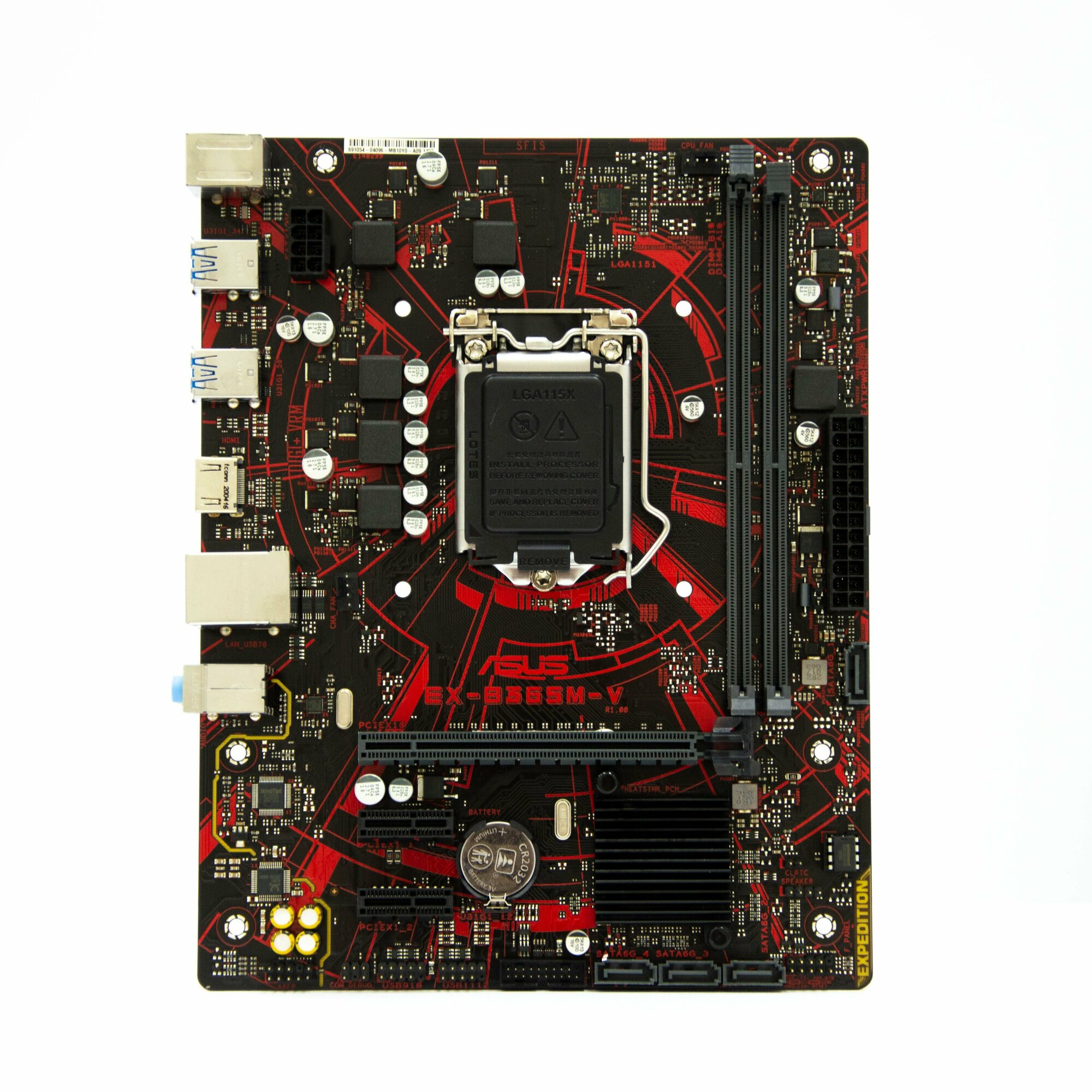 Материнская плата ASUS EX-B365M-V LGA1151v2 DDR4 Micro-ATX