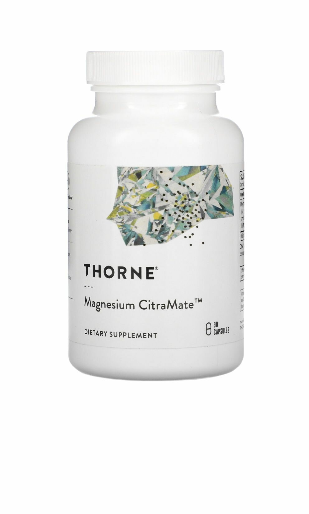 Магний THORNE RESEARCH Magnesium CitraMate 135 mg 90 капсул