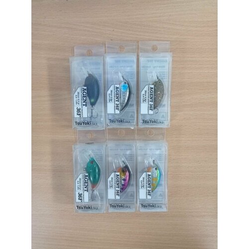 фото Воблер tsuyoki agent 36f. набор для рыбалки из 6 шт.