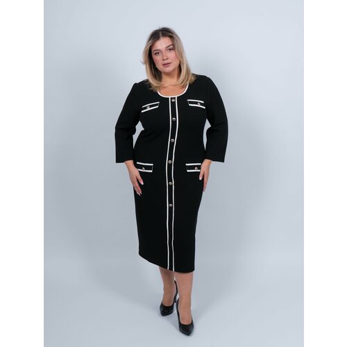 фото Платье размер 52, черный 365 clothes