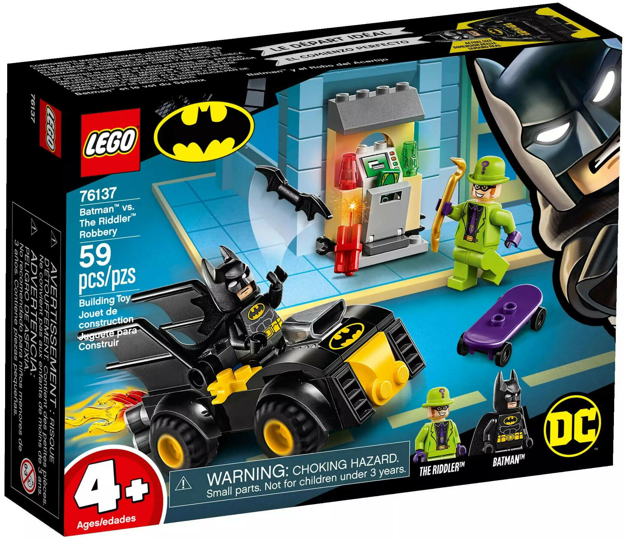 LEGO Super Heroes 76137 Бэтмен и ограбление Загадочника