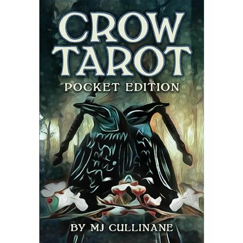 Карты Таро Ворон / Crow Tarot мини колода 78 шт карты таро колесо года мини гадальная колода 78 карт