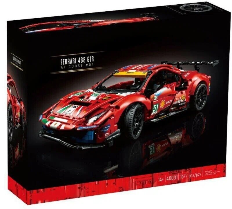 Конструктор автомобиль Ferrari 488 GTE TECHNIC