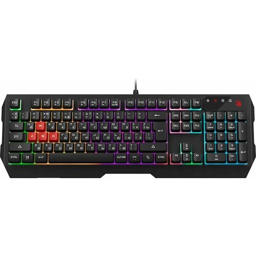 Клавиатура A4Tech Bloody B130N черный 240500₽