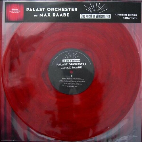 Виниловая пластинка: Palast Orchester Mit Seinem Snger Max Raabe. Eine Nacht Im Wintergarten (LP) виниловые пластинки maschina records the temples bei mir twist du schon lp