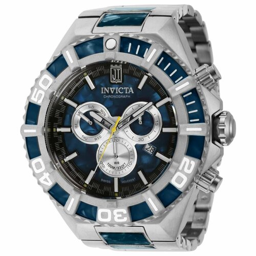 фото Наручные часы invicta 40204, серебряный, серый