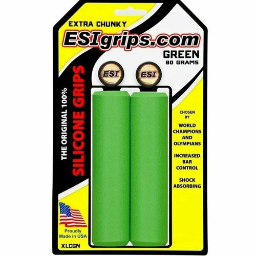 фото Грипсы esi extra chunky green esi grips