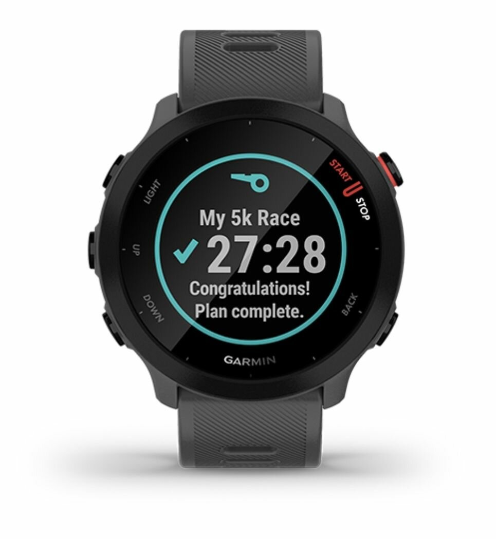 Умные часы Garmin Forerunner 55 GPS, Black (010-02562-10) - фото №19