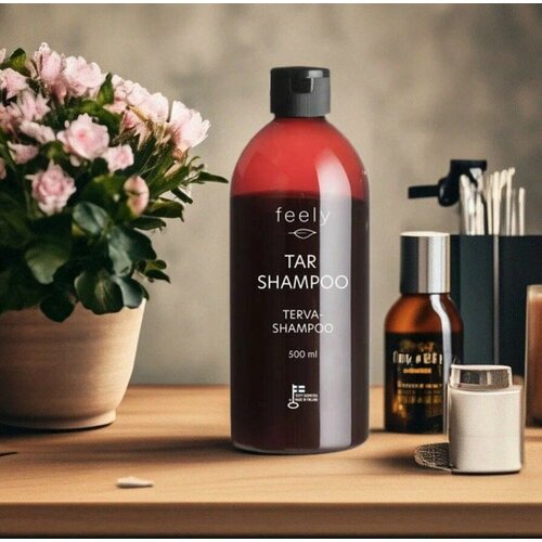 Шампунь дегтярный для всех типов волос 500 мл, Feely