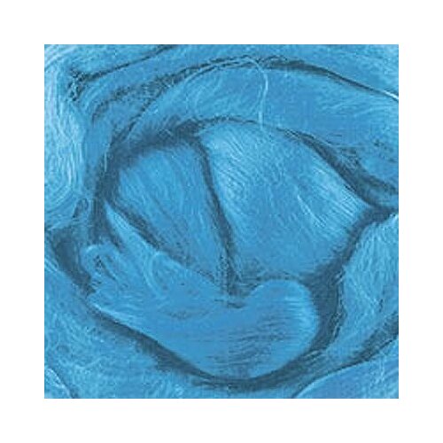 Волокно для валяния (цвет: лагуна, 100% вискоза, 25 г.)