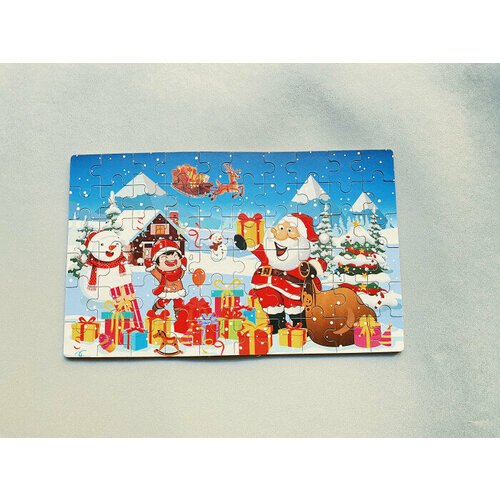 Новогодний пазл Blue 680₽