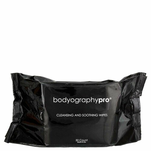 BODYOGRAPHY Салфетки для снятия макияжа Cleansing And Soothing Wipes (50 шт)