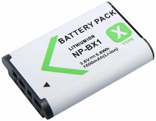 Аккумулятор для фотоаппарата Sony NP-BX1 CS-BX1MX 3,7V 1600mAh код BATCAM13