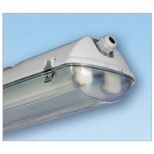 ЛСП 44 2*18-010 с ЭПРА Светильник люминесцентный рассеиватель полистирол 2*18 Вт, IP65, 1044218010 АСТЗ