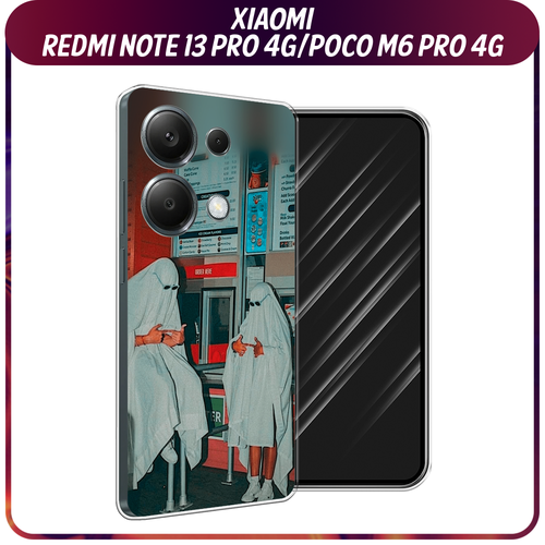 Силиконовый чехол на Xiaomi Redmi Note 13 Pro 4G/Poco M6 Pro 4G / Сяоми Редми Нот 13 Про 4G/Поко М6 Про 4G Chillin Killin силиконовый чехол на xiaomi redmi note 13 pro 4g poco m6 pro 4g сяоми редми нот 13 про 4g поко м6 про 4g космический сон