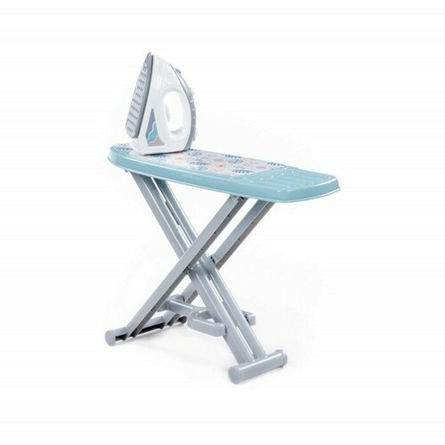 Игровой набор Утюжок 3 с гладильной доской серо-голубой 956₽