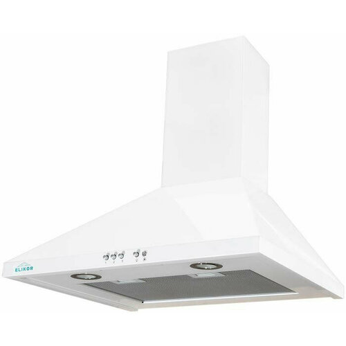 Вытяжка каминная 60см Elikor Вента белый 60П-650-К3Д 1229000₽