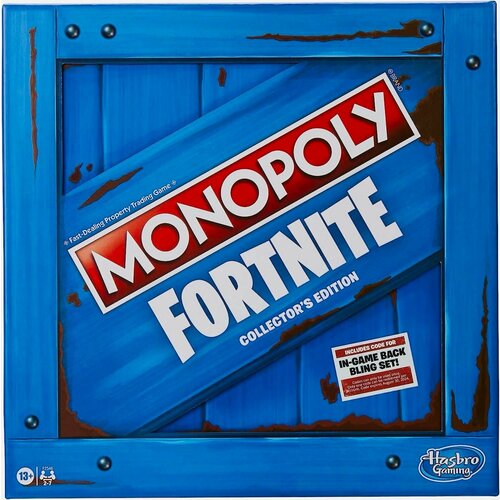 фото Настольная игра fortnite монополия коллекционное издание monopoly nintendo
