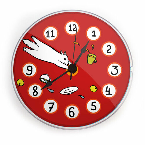 Часы на магните 