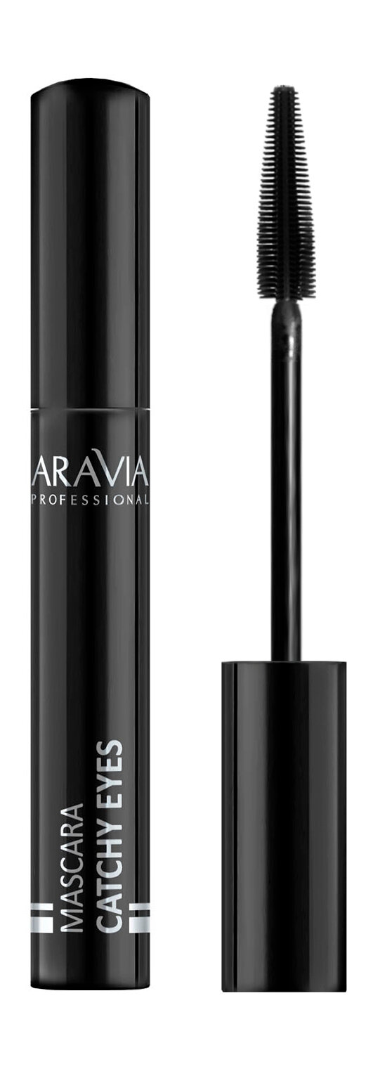 ARAVIA PROFESSIONAL Тушь для удлинения и подкручивания ресниц Catchy Eyes, 10 мл, 02 Mascara Curly