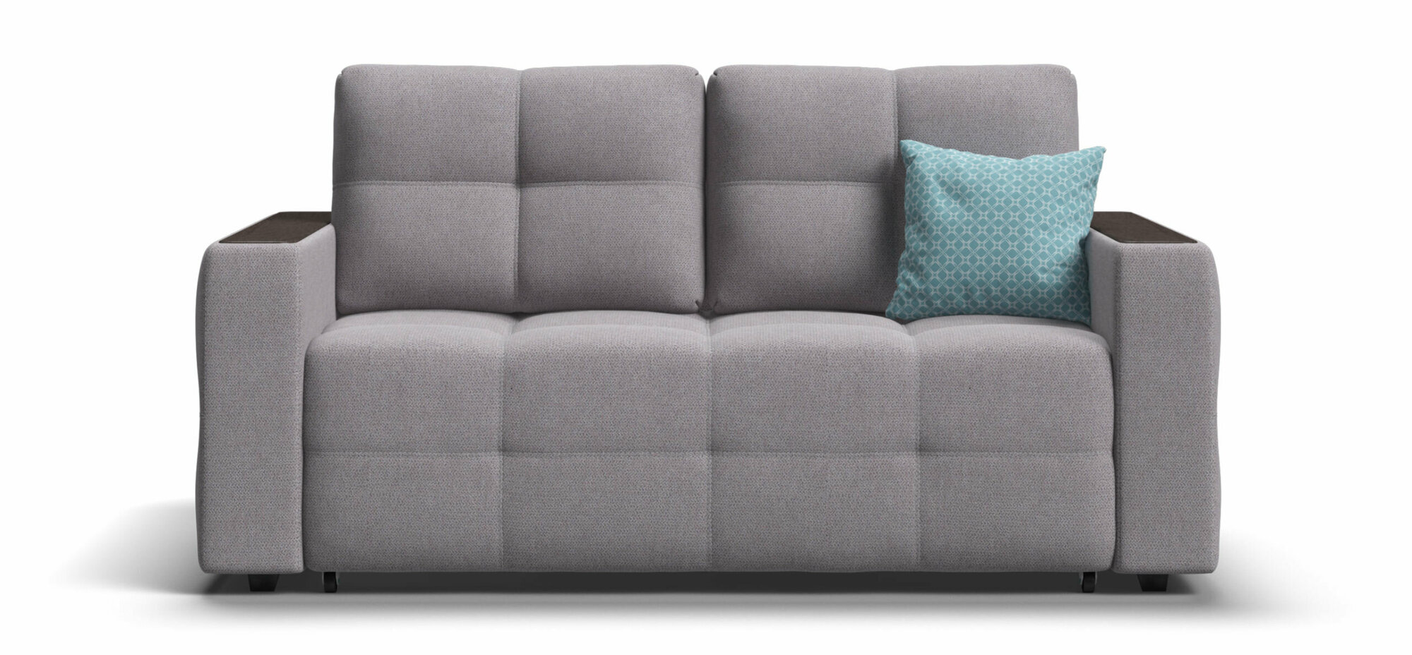 фото Диван-кровать Много мебели Dandy Compact 2.0, шенилл Soro санд, 167х112х88 см