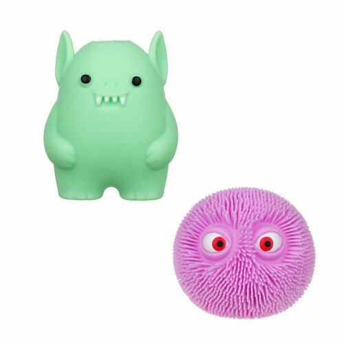 LASTIKS Игрушка в виде персонажей и животных резиновая, 6-11см, резина, 8 цветов, 24 штуки