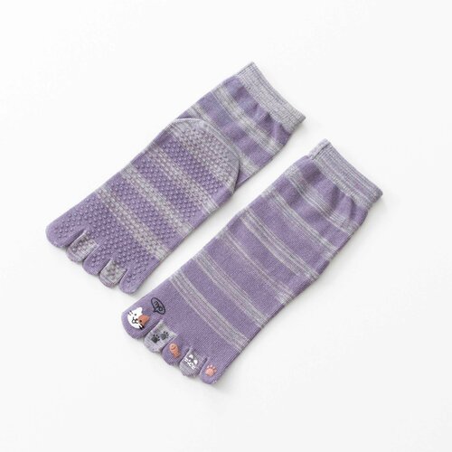 Носки , размер Универсальный, фиолетовый