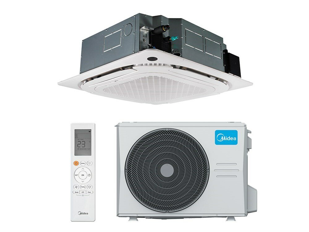 Midea Коммерческий кондиционер Midea MCD1-36HRFN8(GA)-B/MOD30U-36HFN8-R(GA)/T-MBQ4-04AWD