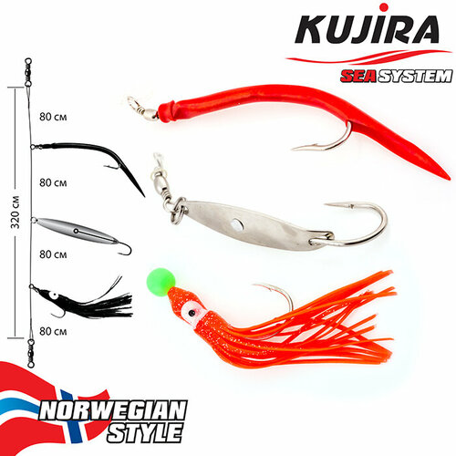 фото Катушка okuma ak 6000 with mono line + доп. шпуля kujira