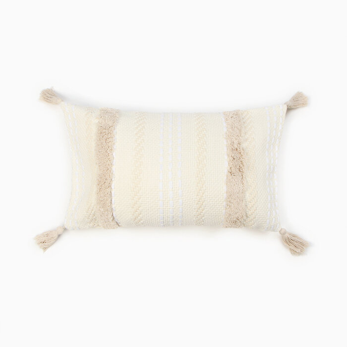 фото Этель Чехол на подушку Этель бохо Line 45*45 см, цв. черный, 100% хлопок