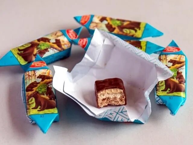 Конфеты Мишка Косолапый_Красный Октябрь 1 кг — фото 1