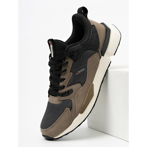 фото Кроссовки baasploa, полнота r, размер 43, хаки, черный