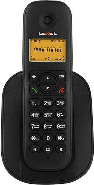 Радиотелефон DECT Texet TX-D4505A Dect черный