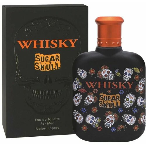 Evaflor Туалетная вода мужская Whisky Sugar Skull, 100 мл. evaflor туалетная вода whisky by whisky 80 100 мл