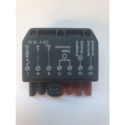 ST 18-7S, розетка горелки, 7-штырьковая Число полюсов 7, Wieland Electric 1 компл 7 контактов a2115450328 автомобильный кабель жгут проводов электрический разъем с проводами автомобильная негерметичная розетка 1 1355396 1