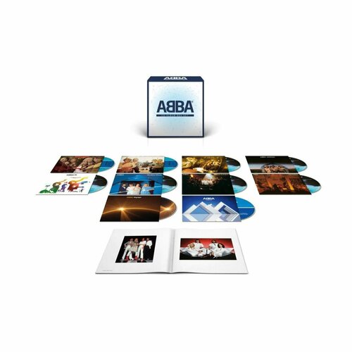 ABBA - CD Album Box Set (Box) (10CD) 2022 Limited Boxet Аудио диск pokemon storage box anime game cards pokemon album box 50 capacity card holder album hard casegame card earphone box gx mega