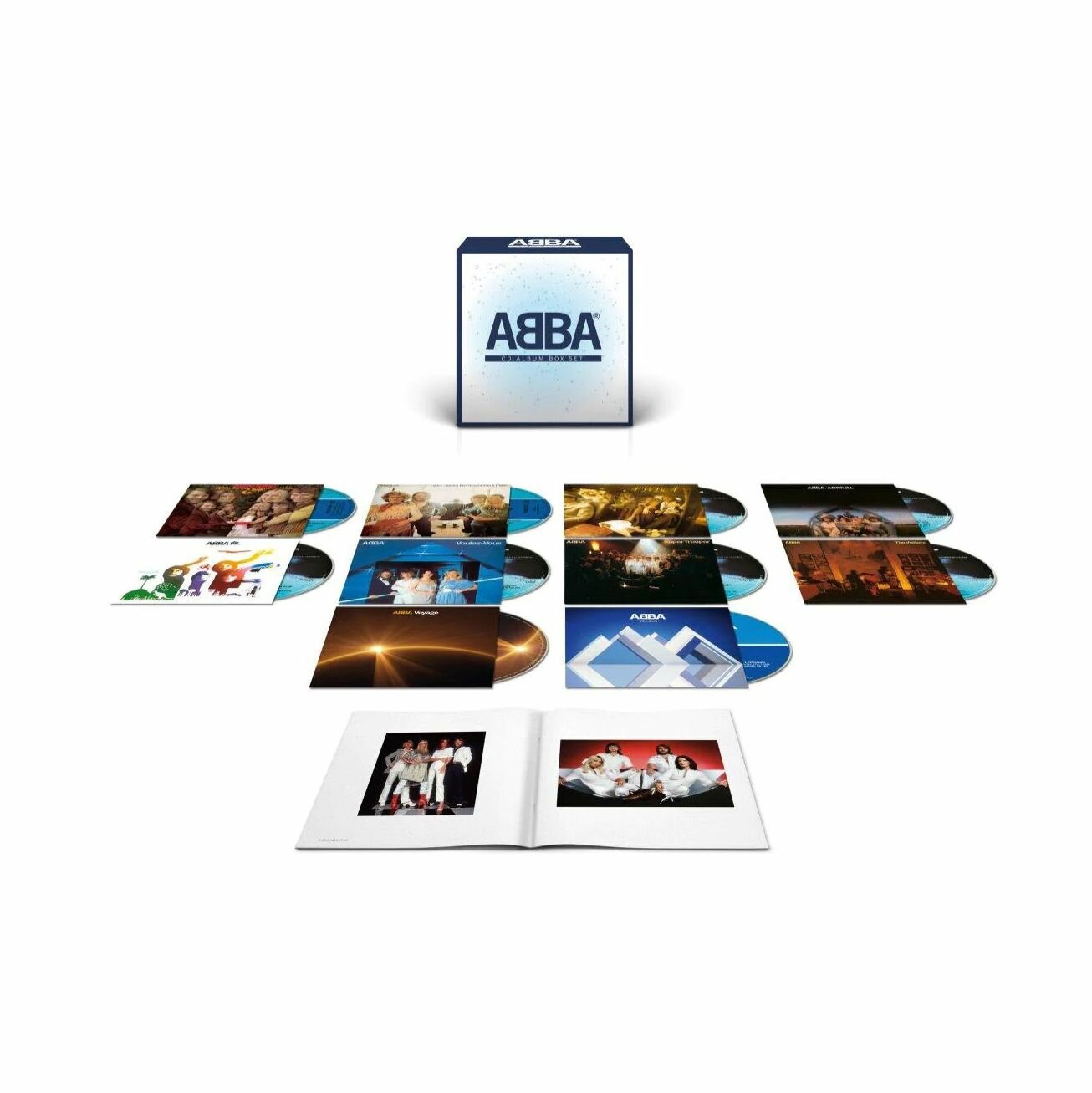 ABBA - CD Album Box Set (Box) (10CD) 2022 Limited Boxet Аудио диск