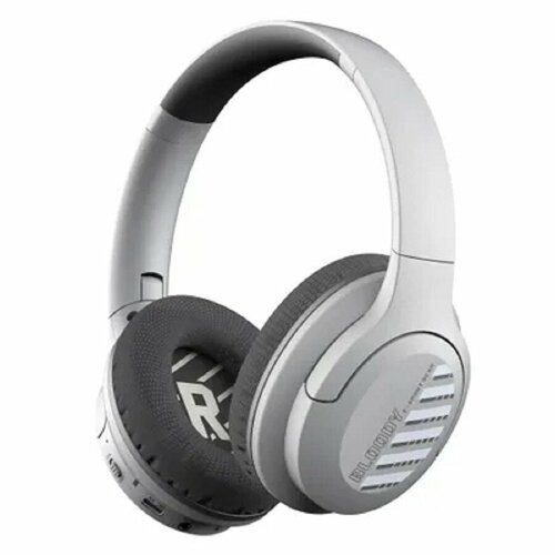Наушники A4Tech Bloody MH360 серый беспроводные bluetooth оголовье MH360 GREY 207300₽