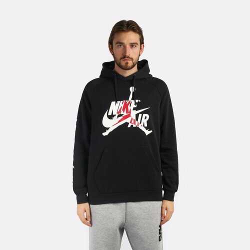 фото Толстовка jordan alphabet logo, размер xl, черный