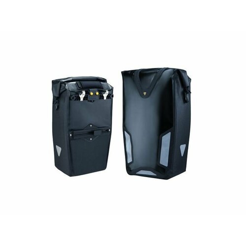 TOPEAK PANNIER DRYBAG DX WATER PROOF PANNIER BAG SINGLE ONE PIECE, BLACK Сумка водонепроницаемая с креплением на багажни