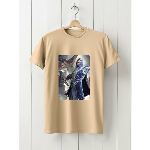 фото Футболка hypnotica, размер 3xl, бежевый