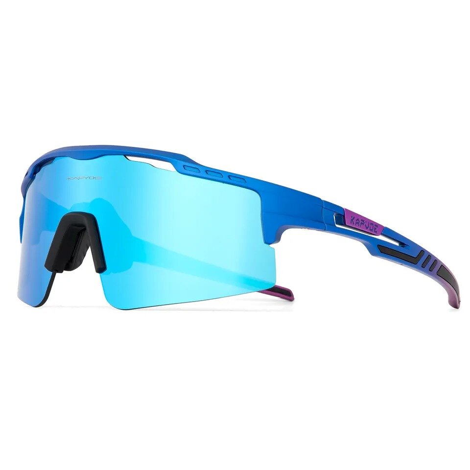Солнцезащитные очки Kapvoe  Очки спортивные унисекс для велосипеда, туризма, бега, лыжероллеров, лыж