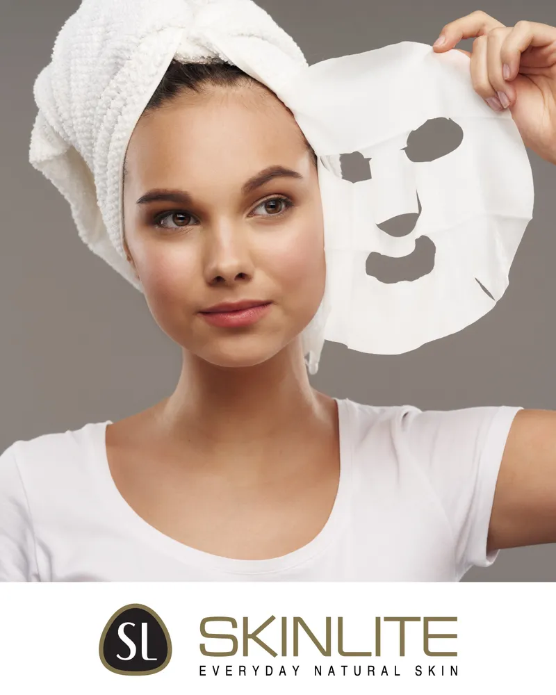 Маска для лица Skinlite Увлажняющая с коллагеном и экстрактом алоэ 23мл Adwin Korea Corporation - фото №11