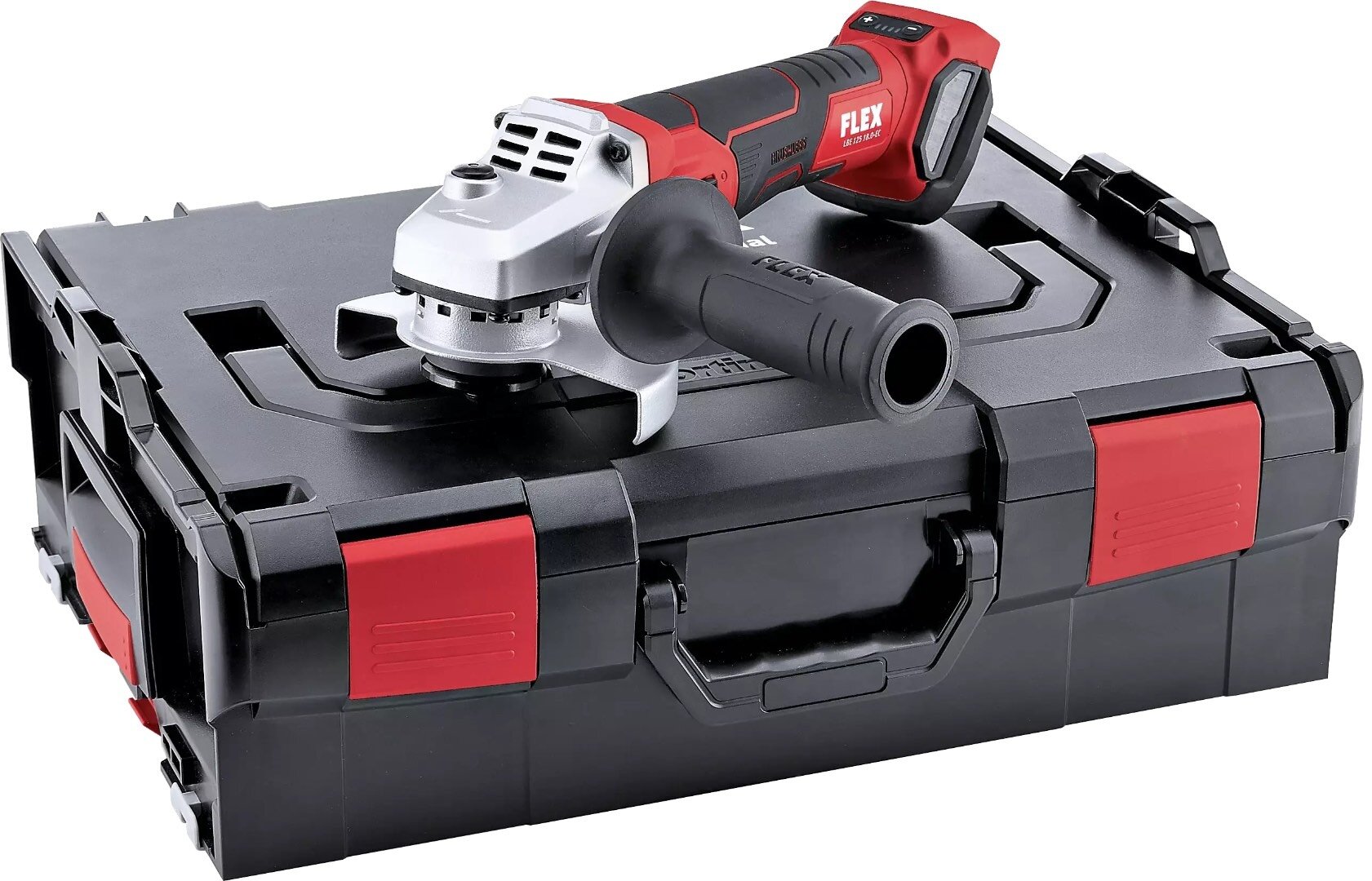 Аккумуляторная угловая шлифовальная машина Flex LBE 125 18.0-EC 499293