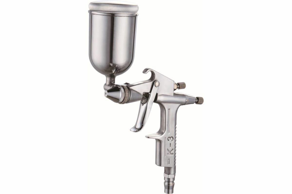 фото Пневматический краскопульт с верхним бачком Zitrek ZKSG125M 018-1083 пневмоинструмент, подарок на день рождения мужчине, любимому, папе, дедушке, парню